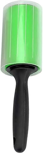 Cepillos removedores de pelo de mascotas, reutilizables, adhesivos, de silicona, para quitar el polvo, quitapelusas lavables, rodillo de pelusa, cepillo de limpieza de pelo, 3 unidades, color verde