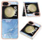 König Design Custodia per Samsung Galaxy Z Flip 5, Galaxy Z Flip 5 5G, a portafoglio, con funzione leggio, per Samsung Z Flip 5 Cover (blu)