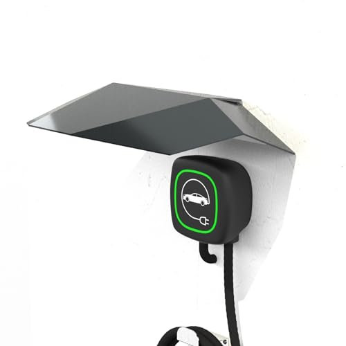 Box Air Klima Wallbox Wetterschutz - Schutzdach für e-Auto Ladesäule - Regenschutz, UV-Schutz, Aluminium-Verbundmaterial - Wallbox Abdeckung, Wetterfestes Zubehör