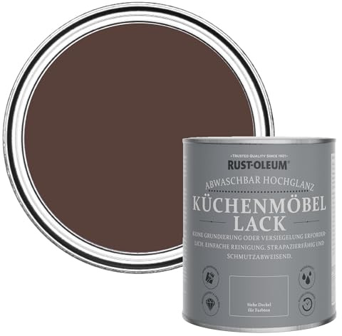 Rust-Oleum Red Kitchen Cupboard Paint in Gloss Finish - Valentina 750ml