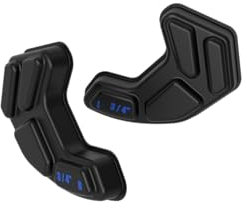 Schutt Almohadillas de mandíbula HSS de fútbol Americano (par) compatibles con Cascos Schutt con Sistema HSS, Material de TPU Resistente a la Humedad, para niños de Secundaria