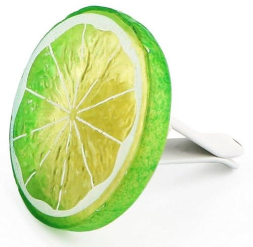 Keuyeo Duft Auto Lufterfrischer Zitronenform Auto Outlet Parfüm Klimaanlage Vent Clip Auto Innenzubehör