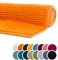 liebling Badteppich, 100% Polyester - Mikrofaser, Serie Chile, 50 x 70 cm, 30 Grad waschbar, Fußbodenheizung geeignet, Farbe: orange