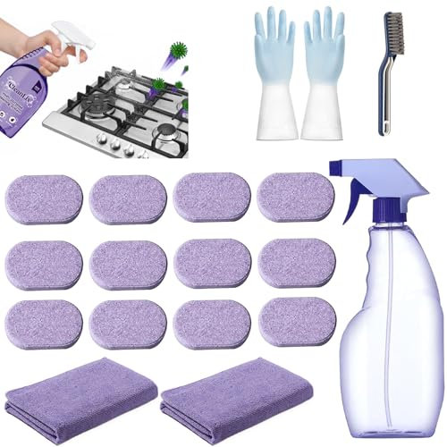 Cleanlix Cleaner, Cleanlix Cleaning Spray, Cleanlix Cleaner for Instant Stain Removal, Cleanlix Multi Purpose Cleaning System with Multipurpose Cleaning Tablets (2x CleanLix)