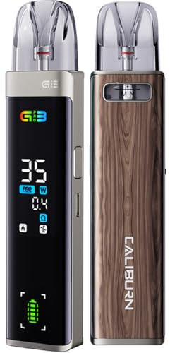 Uwell Caliburn G3 Pro 3,0ml 1000mAh Pod System Kit Farbe Brown Wood