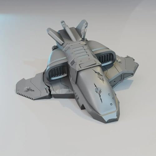 Crashed Starship Spaceship Broken Wing - Sci-Fi Scatter Terrain - 28mm Tabletop Gaming