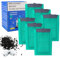 6 Packungen Carbon Filterpatronen für Tetra EasyCrystal ﻿Filtersatz C250/300, Ersatz Filterpatronen für Tetra EasyCrystal, für schnellen und sauberen Filterwechsel (6 Pack)