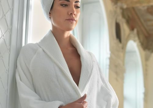 BELLORA - Cotton Bidet and Face Towel Set - Wash-resistant Towels - Includes 1 Face Towel 55 x 100 cm and 1 Guest Bidet Towel 40 x 60 cm - 2 Piece Towels