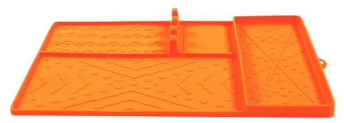 Uhngw Tapis de Cuisson pour Barbecue - Porte-Spatule pour Barbecue Extérieur,Tapis Antiadhésif Résistant à la Chaleur, d'Outils Grand et Facile à Nettoyer pour Plancha et Grill