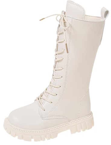 Generisch Stivali da neve 34 ragazzi scarpe per bambini stivali piatti alla moda comodi suola morbida stivali per bambini stivali da principessa stivali di gomma 30