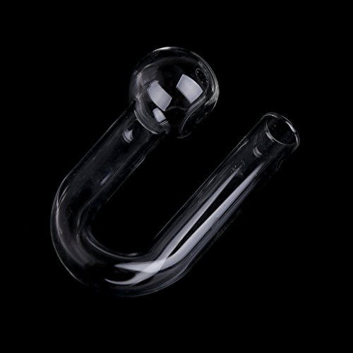 CO2-Fisch-Glasprüfer, klarer Drop-Checker für Aquarium und Druckpflanze für Teststufe, Heizung, Lichtthermometer, Kies, Sanddekorationen, Filterdekorationen