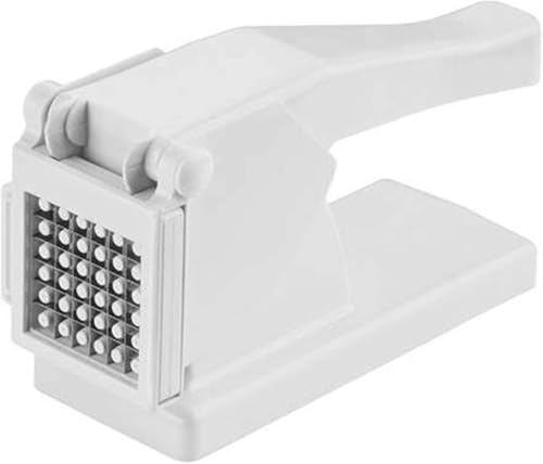 PNJB Manual Chi-pper & French Fry Cu-tter, Hand Press Vegetable Chopper, Easy-Grip Handle, Compact & Durable Design, Hand Press Vegetable Chopper for Perfect Fries, Potato Fingers & Snacks