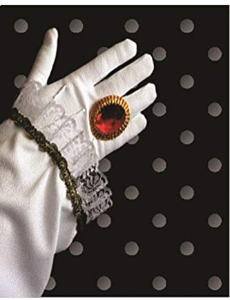 Wilbers – Ring für Kostüm mit Rubí, Rot und Gold