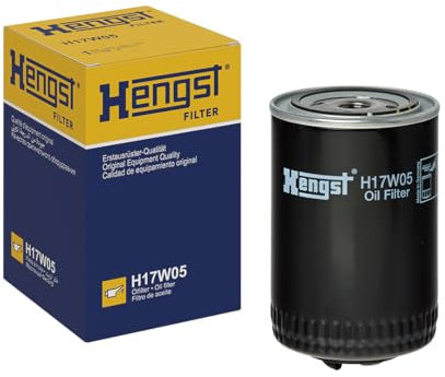 HENGST - Ölfilter H17W05 - Öl-Anschraubfilter für KFZ - Hochwertiger Motorölfilter für KFZ mit Otto- oder Dieselmotor - Robuster Ölfilter mit hoher Schmutzaufnahmefähigkeit