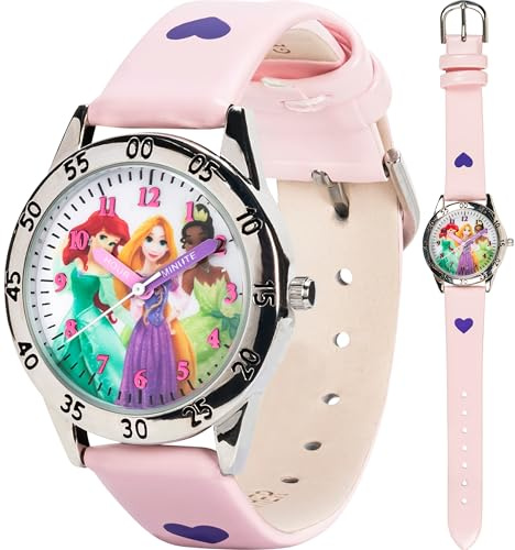 Disney Kids' PN1171 Analog Display Analog Quartz Pink Watch