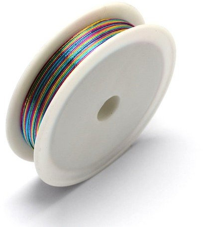 Iron Craft Wire Rainbow Enamelled 20m Spool 0.3mm Thick