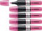 Stabilo LUMINATOR - Evidenziatore - lunga durata e doppio tratto (2 + 5 mm) - Confezione da 5 - Rosa