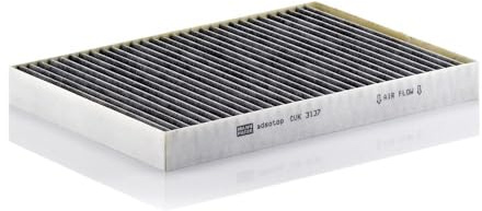 MANN-FILTER CUK 3137 Cabin Air Filter - Pollen Filter with Activated Carbon - for Cars + Transporters
