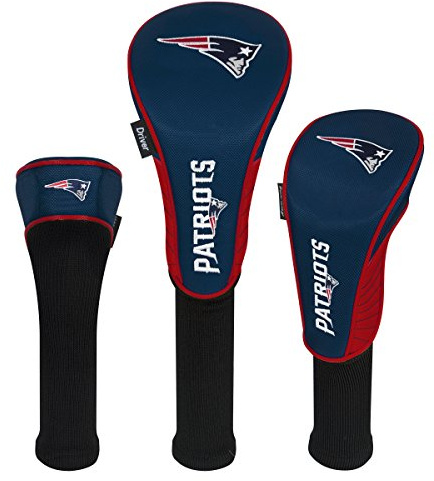 Team Effort New England Patriots Driver Fairway Hybrid Set of Three Headcovers
