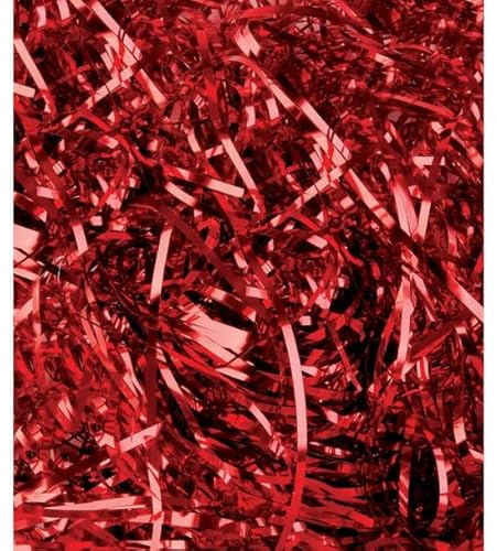 COUNTY RED METALLIC SHRED