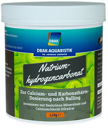 DRAK-Aquaristik Sealutions Natriumhydrogencarbonat 1 kg Dose