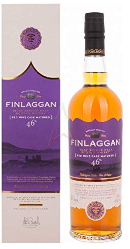 Finlaggan RED WINE CASK MATURED Islay Single Malt Whisky 46% Vol. 0,7l in Giftbox