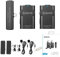 BOYA by-WM4 Pro Wireless Lavalier Micrófono Sistema 2 Transmisor con Receptor USB Tipo C para Smartphone Live Stream Broadcasting Vlogging