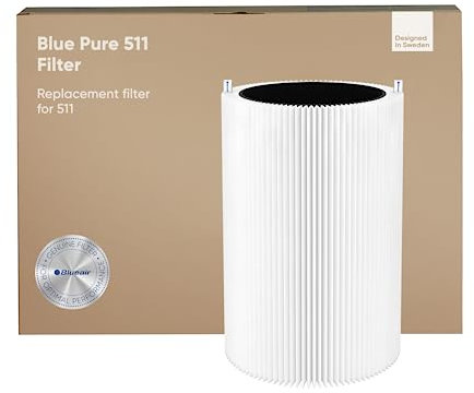 BLUEAIR 511 Replacement Filter - Air Purifier Filter - Activated Carbon - Black - For Blue Pure 511 Air Purifier