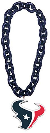 NFL Houston Texans Houston Texans NFL 3D Fanchain Magnet, Navy, One Size