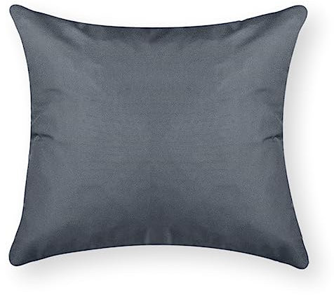 4L Textil Palettenkissen waschbar Palettenauflagen Outdoor Europaletten Sitzkissen Rückenlehne Sitzkissen Seitenkissen wetterfest (Kissen 40x40 cm, Dunkelgrau Uv-beständig)