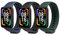 MoKo 3 Pezzi Cinturino Compatibile con Xiaomi Redmi Smart Band Pro, Cinturini Sportivi di Ricambio in TPU per Donne Uomini, Nero/Blu Inchiostro/Verde Scuro