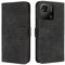 YIRRANZD Funda para Xiaomi Redmi 9C, Funda Tapa Libro Movil Carcasa PU Cuero [Ranura para Tarjeta], Flip Caso Cubierta Case Funda para Redmi 9C (Negro)