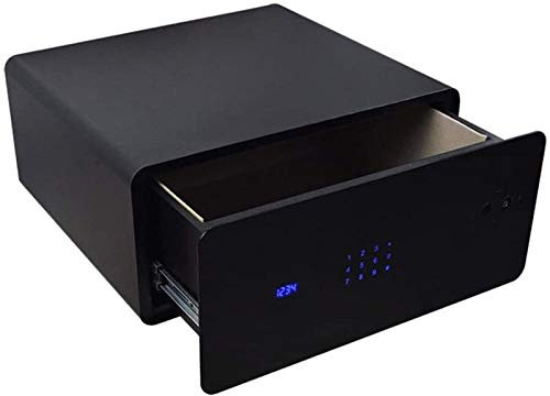 Tresor mit hohem Sicherheitscode, sichere Geldkassette, Mall Value Safe, Schließfächer, sichere Aufbewahrung, große Kapazität, Sicherheits-Geldkassetten, Schubladenstil (Farbe: Schwarz, Größe: 45 x 20