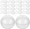 Homoyoyo Plastikkugeln Zum Befüllen, 100 Stücke Plastikkugeln Zum Befüllen, Befüllbare Acrylkugeln, Zum Aufhängen Und Herausnehmen Geeignet, Geeignet Zum Befüllen Von Weihnachtsdekorationen Und Gadget