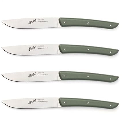 Berkel 4er-Set Steackmesser (Grün)