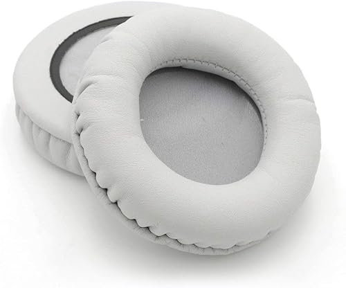 1 Paar Ersatz-Ohrpolster, kompatibel mit JLab Audio Neon, Bluetooth, faltbare On-Ear-Kopfhörer, Ohrenschützer, Ohrmuscheln (grau)
