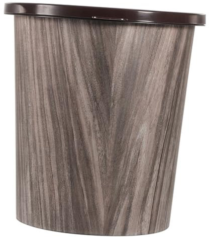 Ciieeo Poubelle Ronde Vintage Pour Salon Cuisine Et Salle De Bain Panier à Déchets Élégant Et Pratique Pour Maison