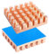 Rame Puro Dissipatore di Calore, Haojiaho 25x25x6mm Dissipatore con Nastro Adesivo Termoconduttivo, per Chip IC CPU, Circuito Stampato, Raffreddamento di Apparecchiature di Precisione, 2 Pz