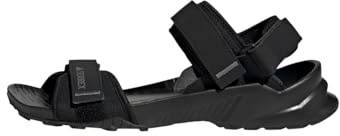 adidas Mixte Terrex Hydroterra Sandals Sandal, Core Black/Grey Four, 37 EU
