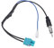 Auto RF Radio Enna Adapter Dual FAKRA mit Verstärker Ersatz für AG 510 MFD3 RCD510 310 Enna Konverterkabel für Verbesserte Stärke und Kompatibilität mit Verschiedenen Autosystemen