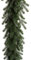künstliche Tannengirlande/Weihnachtsgirlande Karpaten filigran, Länge: 200 cm, Farbe: dunkelgrün