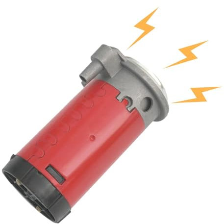 Compressore per pompa d'aria - Pompa automatica a tromba d'aria da 12 V/24 V, produce una voce forte fino a 150 decibel | Avviso di tensione massima flessibile, installazione semplice adatta per campe