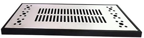 WJLYDM Bar Drip Tray Homebrew Surface Mounted Beer Drip Tray,50cm Long Shape Kegerator Draft Tower Drip Tray for Beer Beverage No Drain Type Bar Tool For Catching Drips
