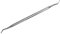 WOFASHPURET Cuticle Remover Spoon Tool Stainless Steel Nail Cleaner for Men and Women 1 Piece Precision Cuticle Pusher for Home and Salon Use