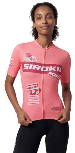 SIROKO - Sommer-Radtrikot für Damen M8-W NRC Coral