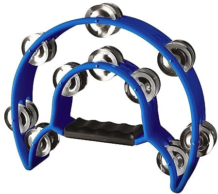 Stagg 25010952 TAB-1 BL 20 Jing Cutaway Tambourine blau