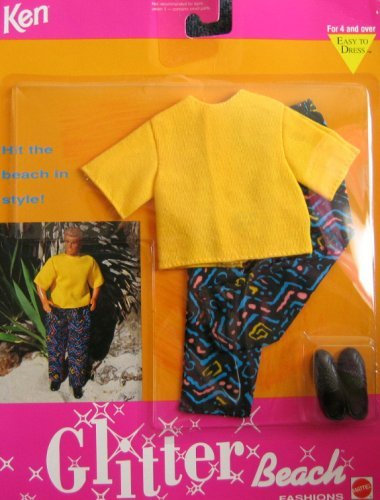 Barbie KEN Glitter Beach Fashions (1992)
