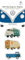 BRISA VW Collection - Volkswagen Kühlschrank-Büro-Pinnwand-Magnete mit T1 Bulli Bus Motiven (3er Set/Nutzfahrzeuge/Bunt)