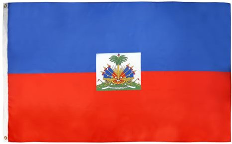 BANDIERA HAITI 90x60cm - BANDIERA HAITIANA 60 x 90 cm - AZ FLAG