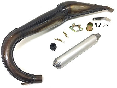 Sport Auspuffanlage passend für NSR 50 2T LC (88-95) AC08 – Tuning Racing Auspuff passend für Honda NSR 50 2T